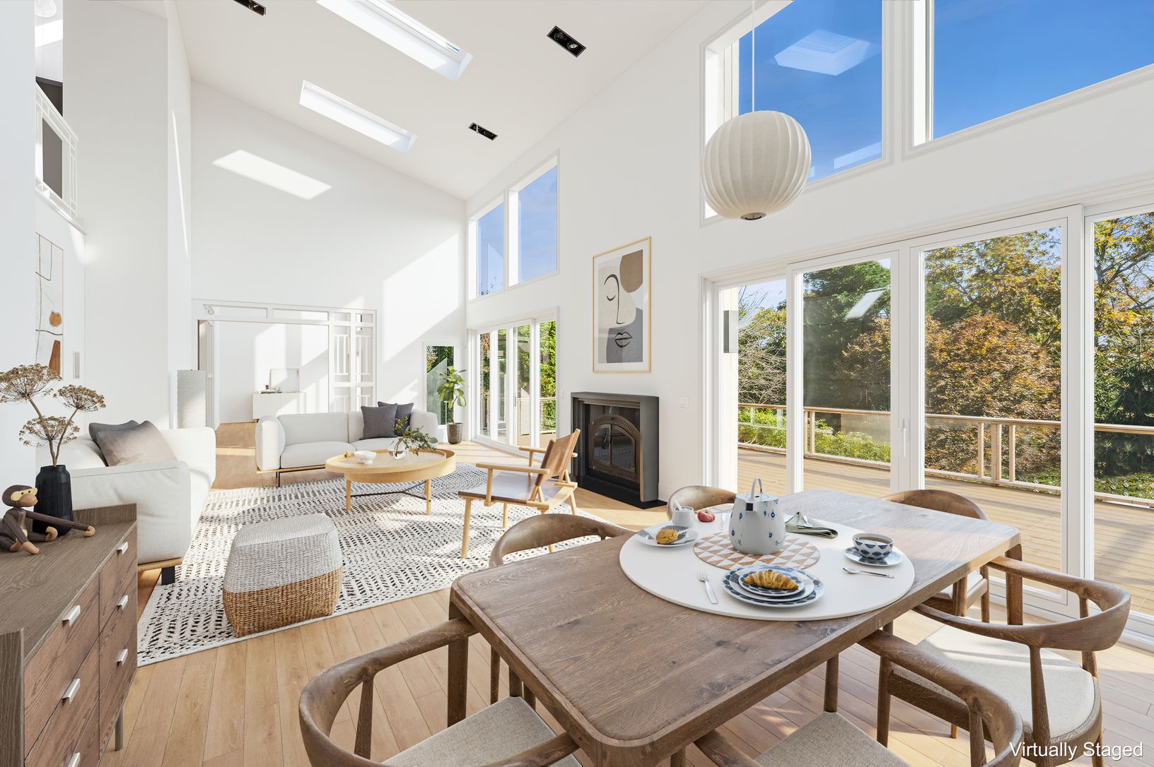  Virtually Staged in Summer Aesthetic 