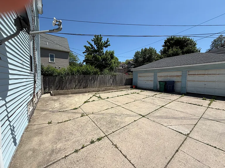 Backyard parking