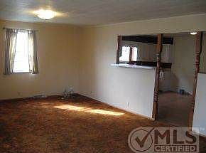 front entrance to living area