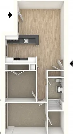 Two Bedroom Apartment Two Bedroom Apartment