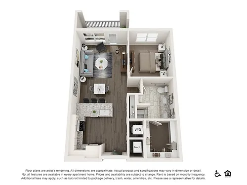Floor plan A2-HC