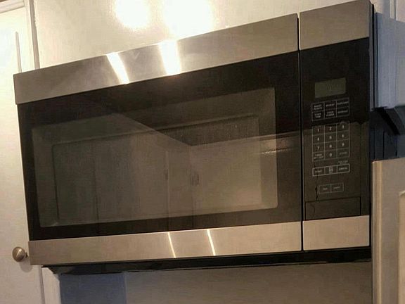 New Stainless Microwave