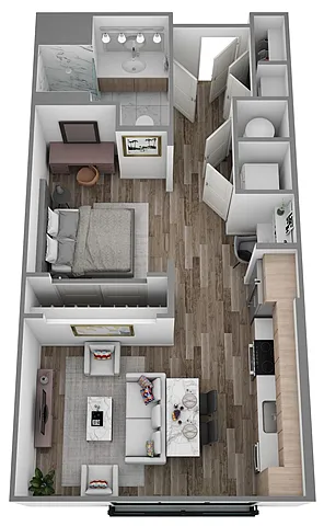 Floor plan Studio