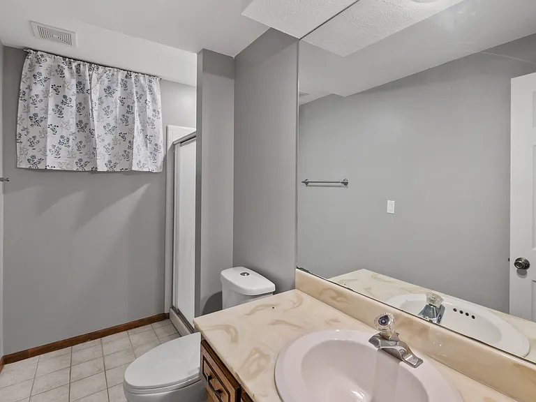 Basement bathroom