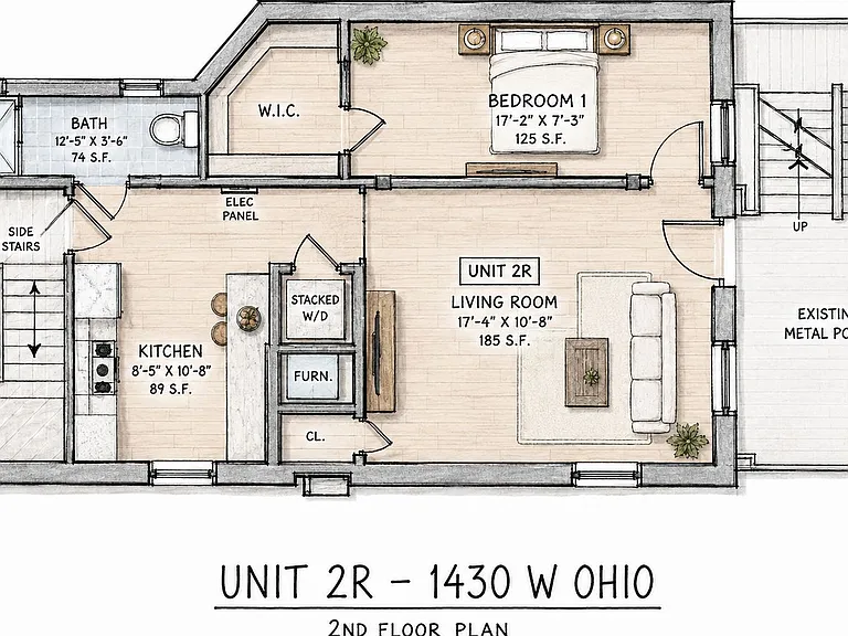 1430 W Ohio St #1R — Photo 4