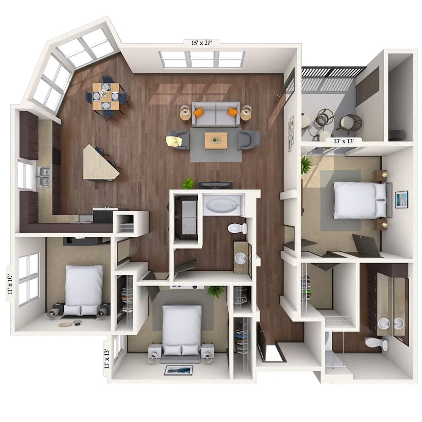 Floor plan Aurora