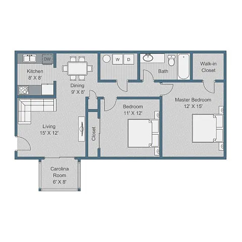 Floor plan B1