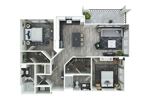 Floor plan B2
