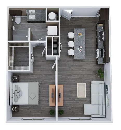 Floor plan B1