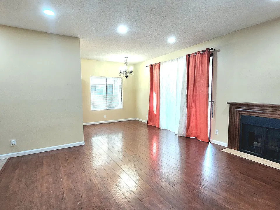 Living room with dinning space
