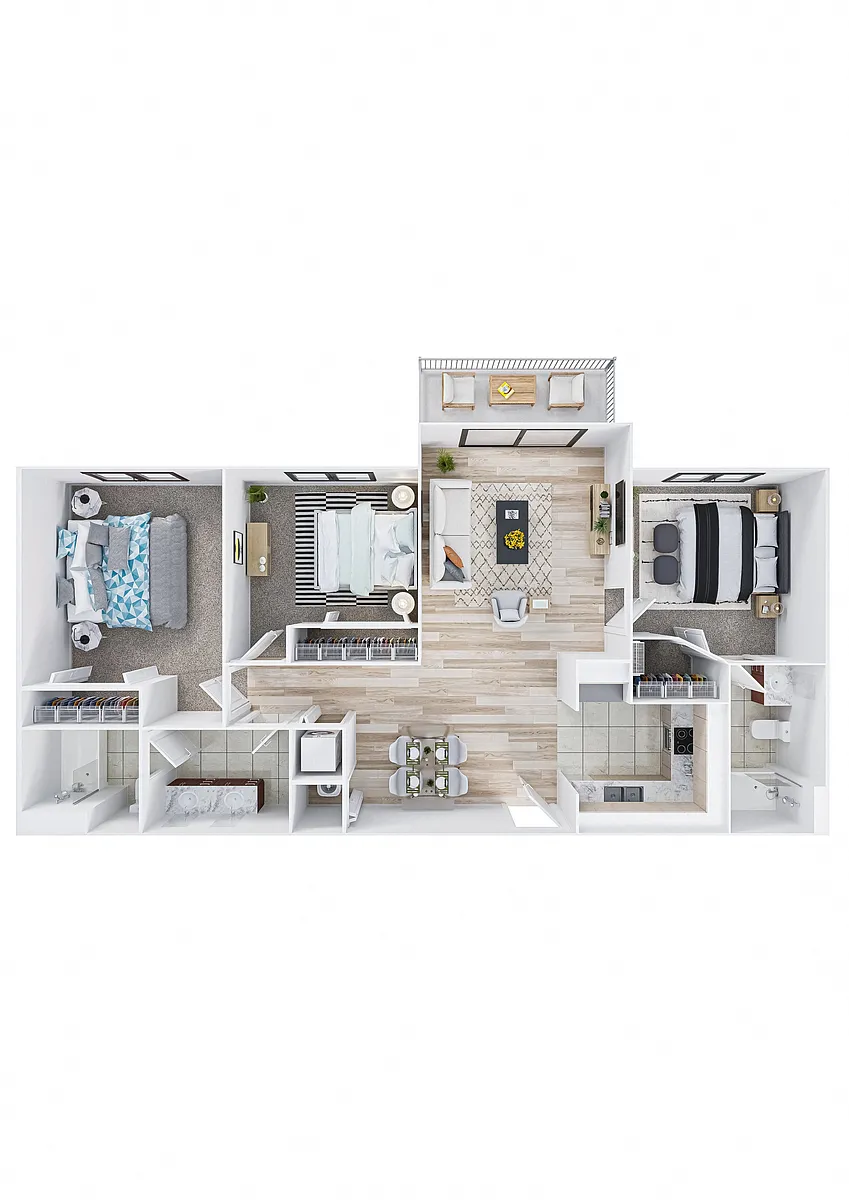 Floor plan Collins