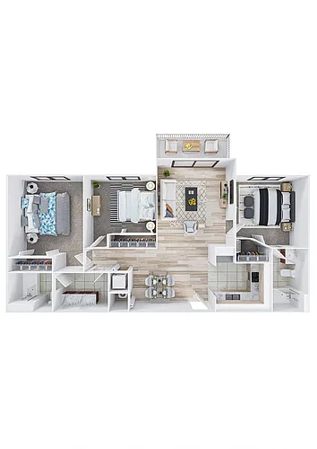 Floor plan Collins