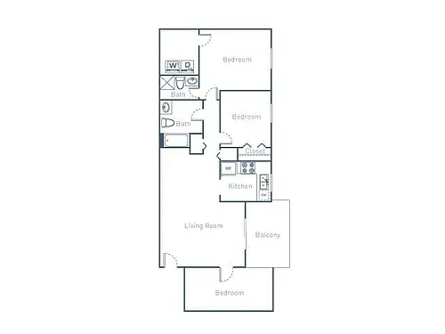 Floor plan B1AD