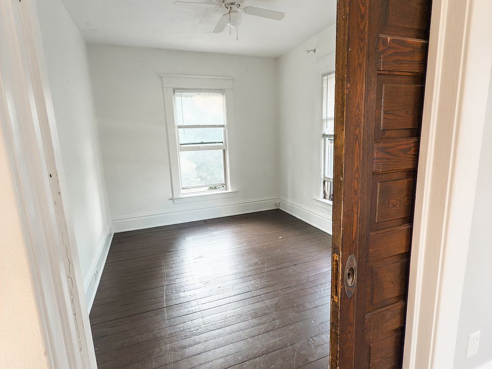 This is the smaller of the two bedrooms.