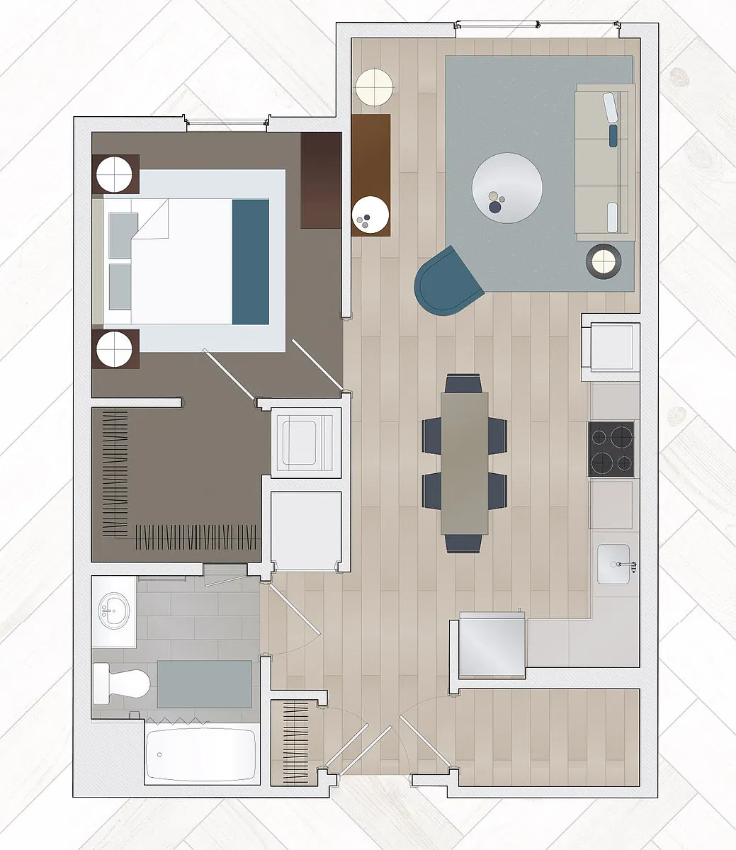 Floor plan A1L