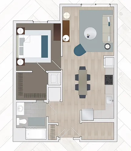 Floor plan A1L