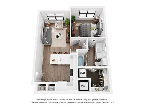 Floor plan A16