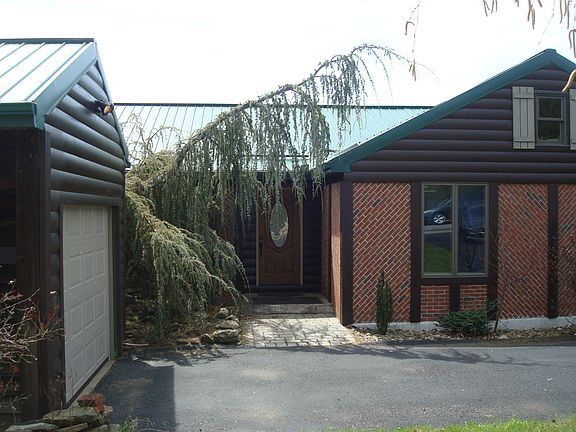 Front door / parking area