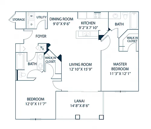 Floor plan Henderson
