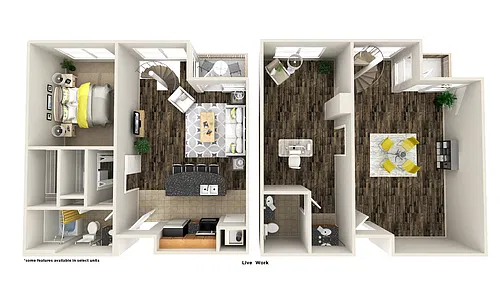 Floor plan Live-Work