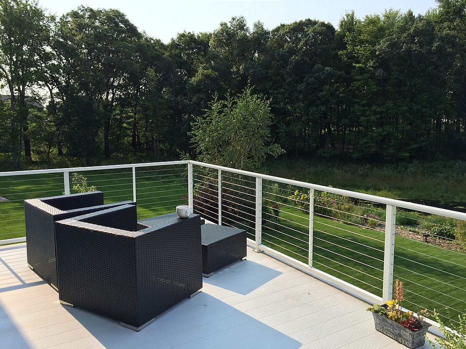 Morning coffee on the deck