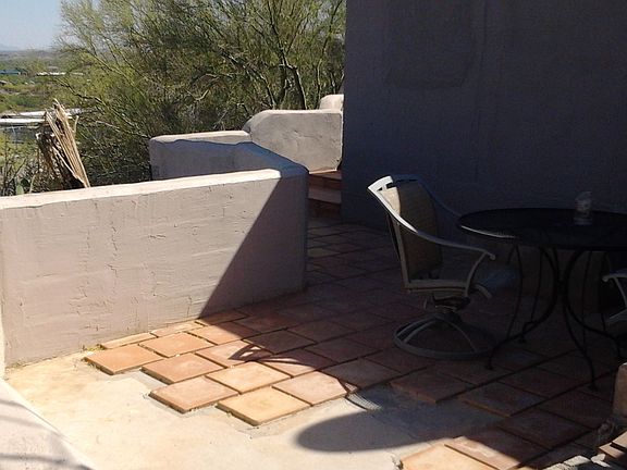 one of the back patios
