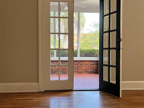 French Doors to Screen Porch
