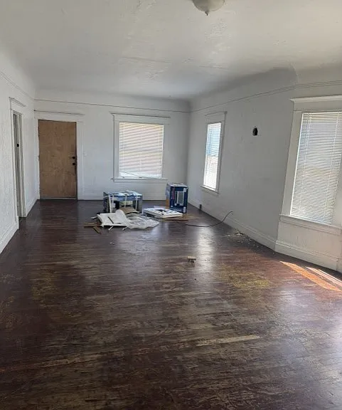 Family room and front door