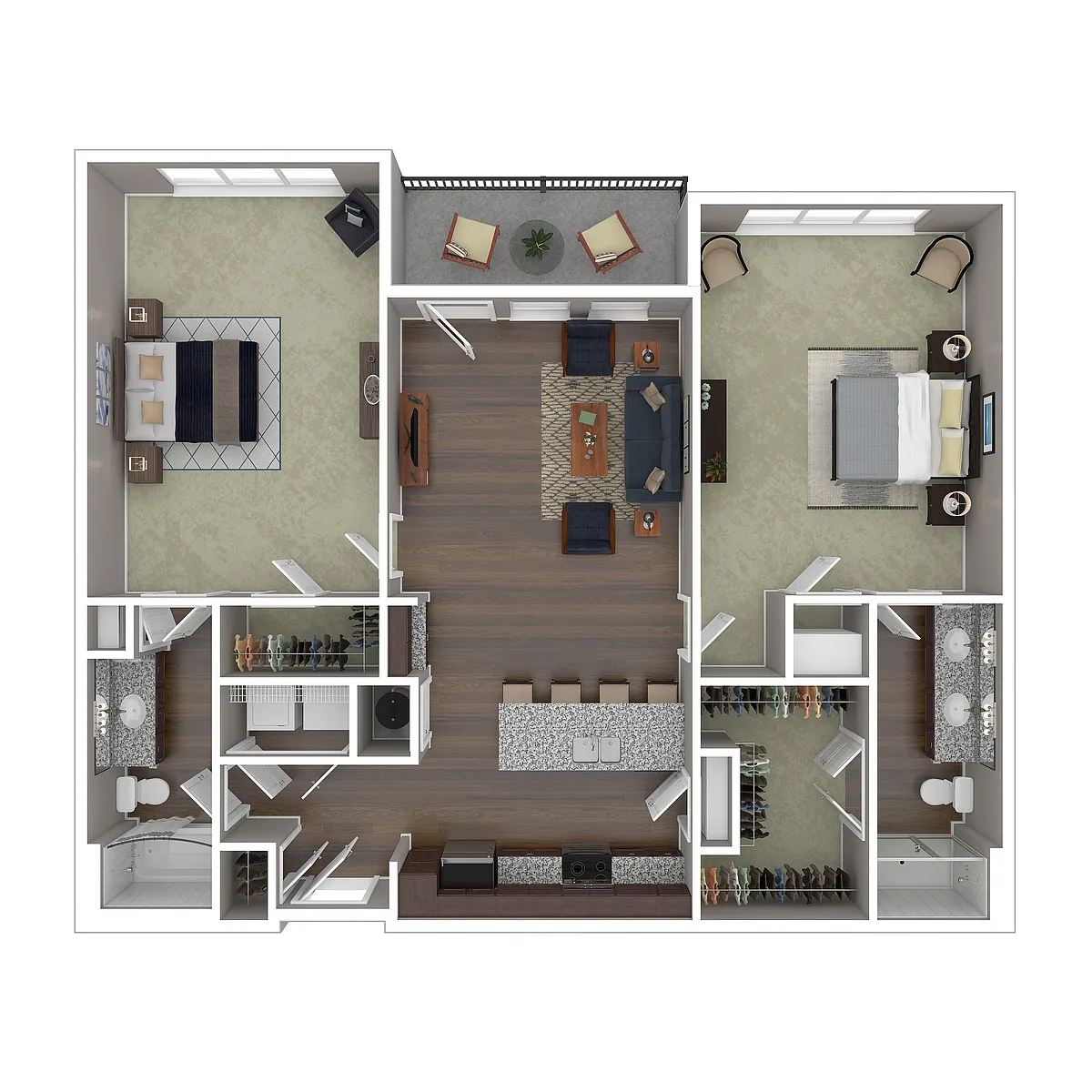 Floor plan B3