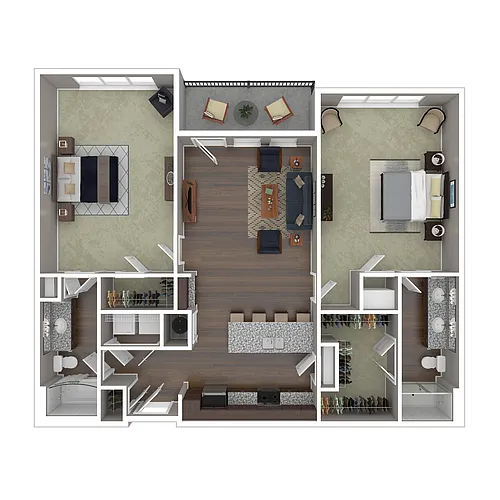 Floor plan B3
