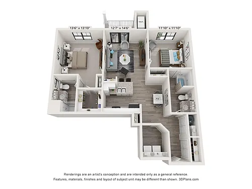 Floor plan H