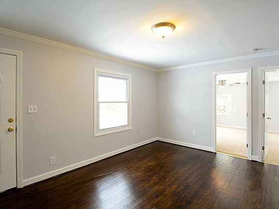 Rich hardwood floors 