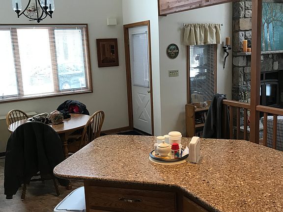 Huge kitchen eating area