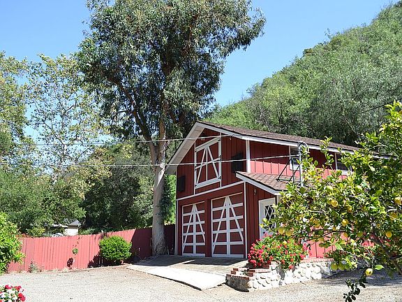 Barn with office upstairs