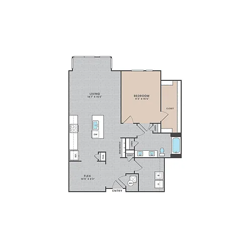 Floor plan A14
