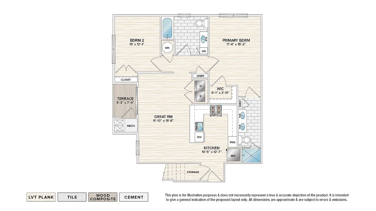 Floor plan The Essex (FGA-E2)