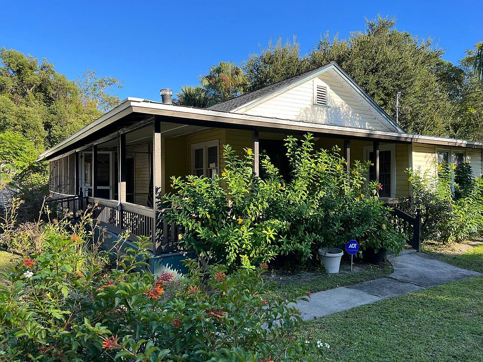 The front of the house