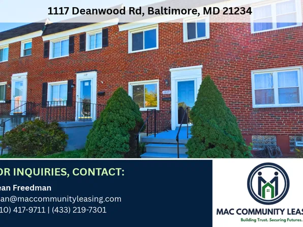 1117 Deanwood Rd, Baltimore, MD 21234