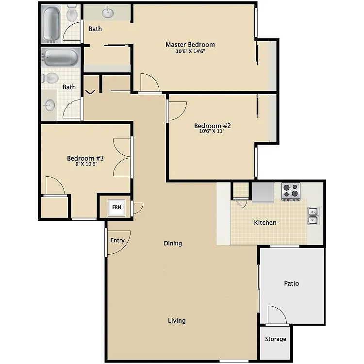 Floor plan The Logan