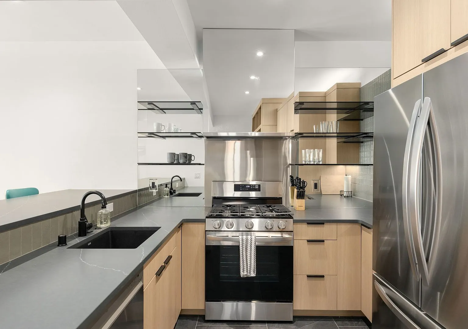 Stunning remodeled apartment with large walk-out patio — Photo 3