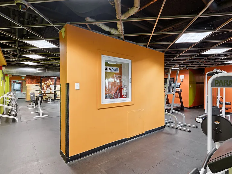 Shared community gym and fitness studio