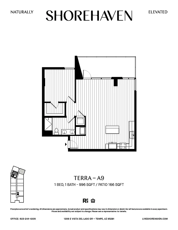 Floor plan Terra - A9