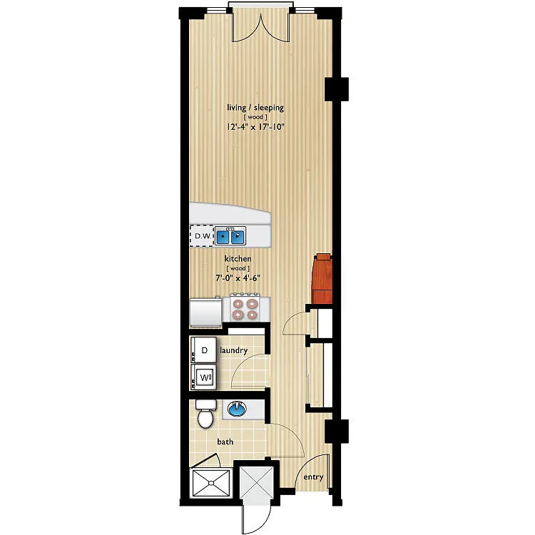 Floor plan Fox II