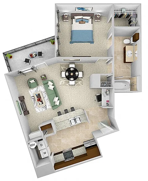 Floor plan A6