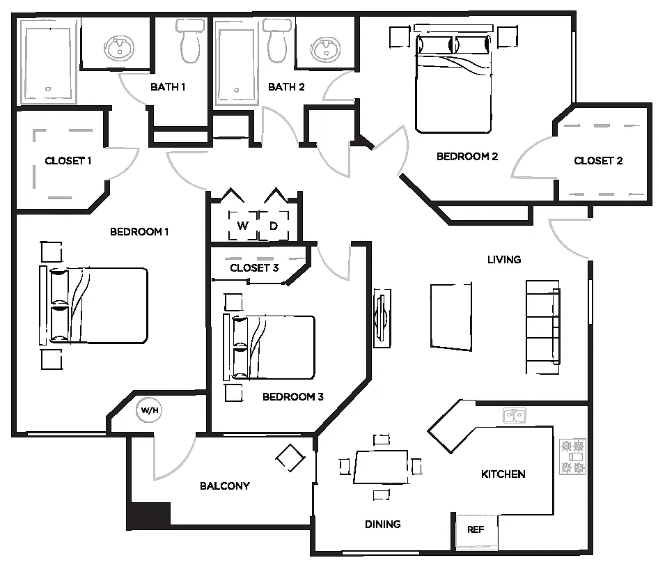 Floor plan Veneto