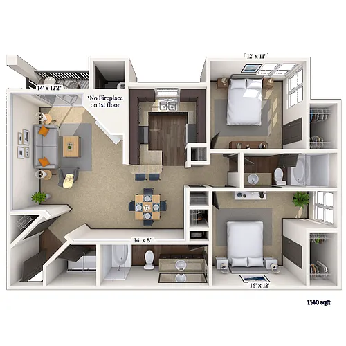 Floor plan 22B-FP