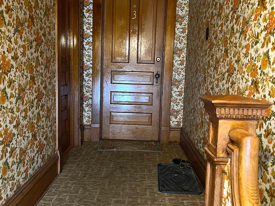 Front door of apartment