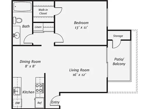 Floor plan A1