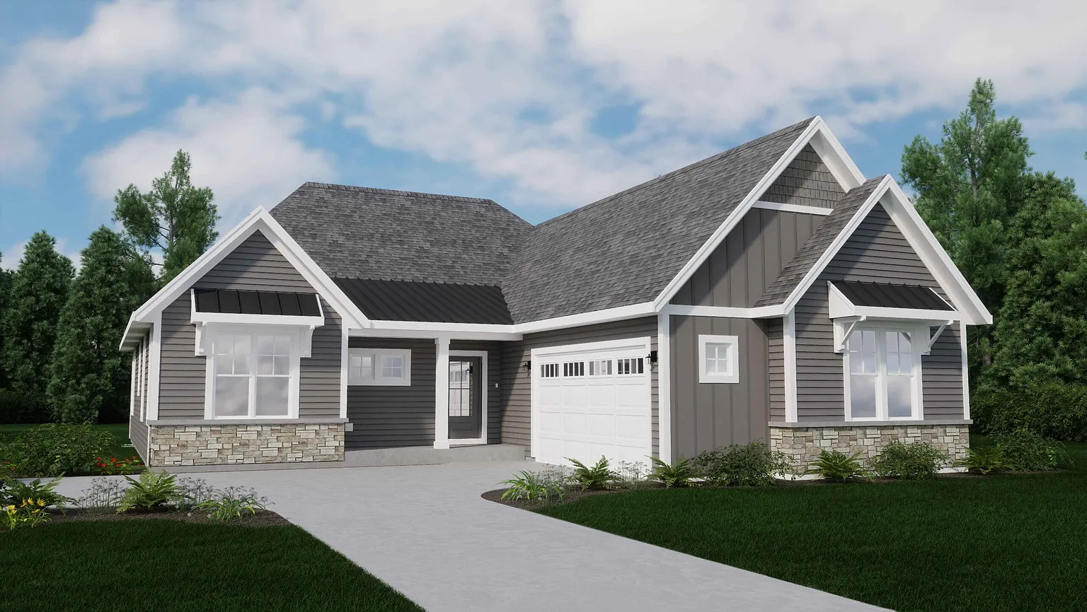 Hawthorne Plan, The Grove in River Hills photo 1