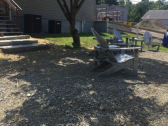 fire sitting area